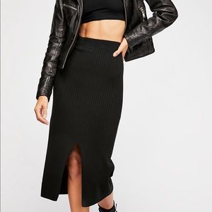 Free People Skyline Midi Skirt